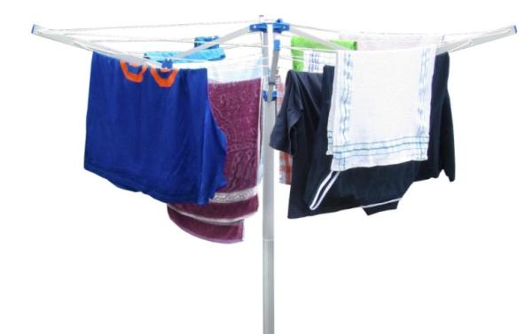 Types of clothesline for your clothes - The rotating clothesline