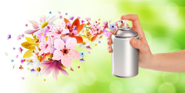 Homemade closet fresheners - A spray to freshen clothes