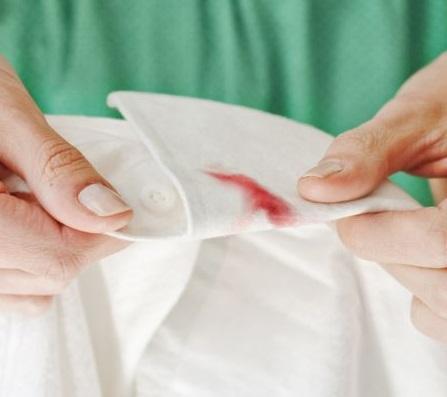 How to remove dried blood stains from clothes - Step 4