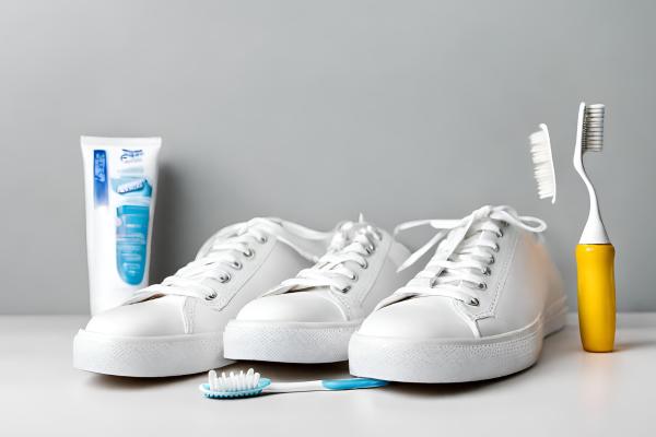 How to whiten white sneakers - With toothpaste