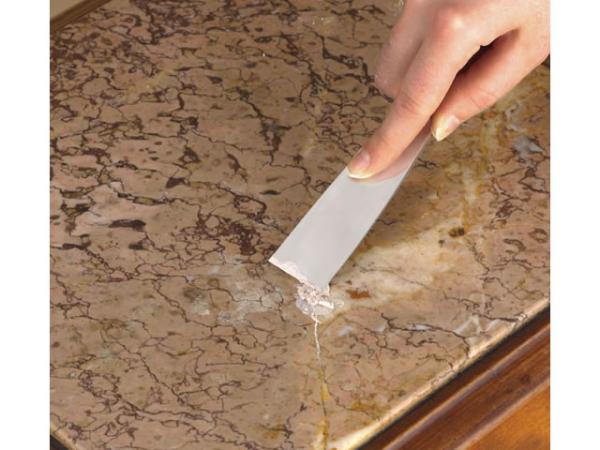 How to repair cracks in marble - Step 3