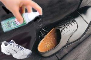 How to clean smelly shoes - Step 2