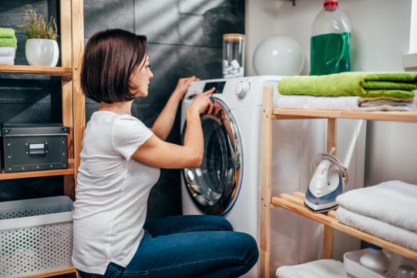 How to clean with baking soda and vinegar - Baking soda and vinegar for the washing machine