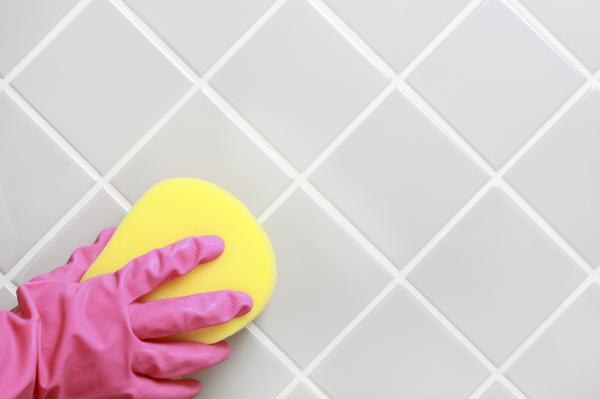 How to clean with baking soda and vinegar - How to clean tiles with vinegar and baking soda