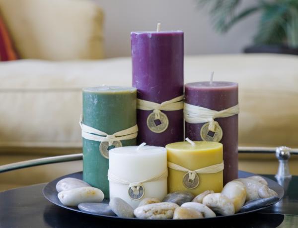 How to scent the house - Scented candles 