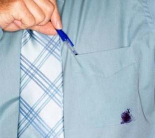 How to remove pen stains from clothes