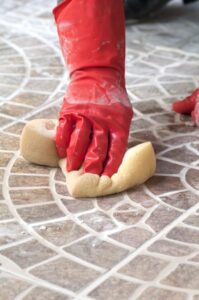 How to clean an acid-stained floor