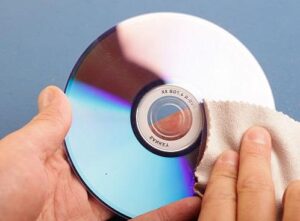 Tricks to clean DVDs