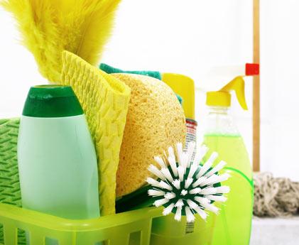 How to store cleaning products